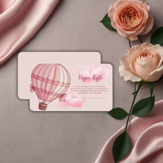 Adventure wacht op het Baby shower van de Roze Hot Informatiekaartje