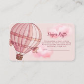 Adventure wacht op het Baby shower van de Roze Hot Informatiekaartje (Voorkant)