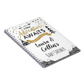 Adventure wacht op het Baby shower van het Guest B Notitieboek (Rechterzijde)