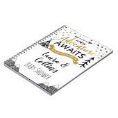 Adventure wacht op het Baby shower van het Guest B Notitieboek (Linkerzijde)