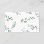 Adventure wacht op Kaart Groene bergbehuizing Visitekaartje (Achterkant)