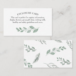 Adventure wacht op Kaart Groene bergbehuizing Visitekaartje