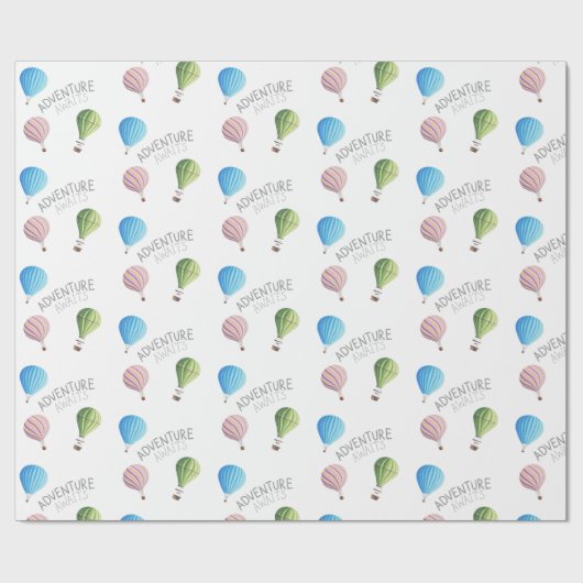 Adventure wacht op papier met overvulling (Vlak)