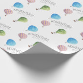 Adventure wacht op papier met overvulling (Hoek)