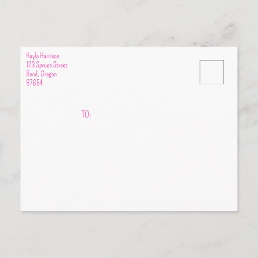 Adventure wacht op Schattige Truck & Trailer BABY  Uitnodiging Briefkaart (Achterkant)