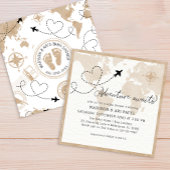 Adventure wacht op uitnodiging voor Baby shower