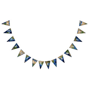 Adventure wacht op Wereldkaart Wereldbol Aarde Vlaggetjes