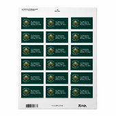 Adventure wacht / Return Address Labels (Full Sheet)