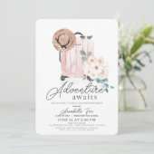 Adventure wacht roze Afstuderen van de Geschikt ca Kaart (Staand voorkant)