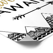 Adventure wacht Sign Poster (Hoek)