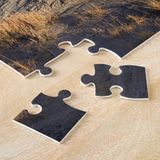 Adventure wacht woestijnlandschapsfoto legpuzzel (Zijkant)