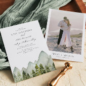 Adventure Wedding Invitation Kaart