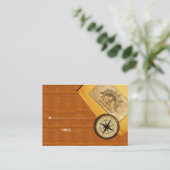 Adventure Wedding Place Card Plaatskaartje (Staand voorkant)