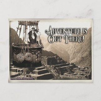 Adventure-Wenskaart Briefkaart