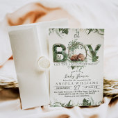 Adventure Woodland Beer Baby Jongensdouche Kaart