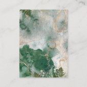 Adventure Woodland Mushroom Beer Baby Jongensdouch Informatiekaartje (Achterkant)