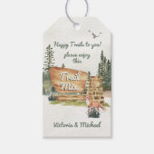 Adventure Woodland National Park Treat Bag Label Cadeaulabel (Voorkant)