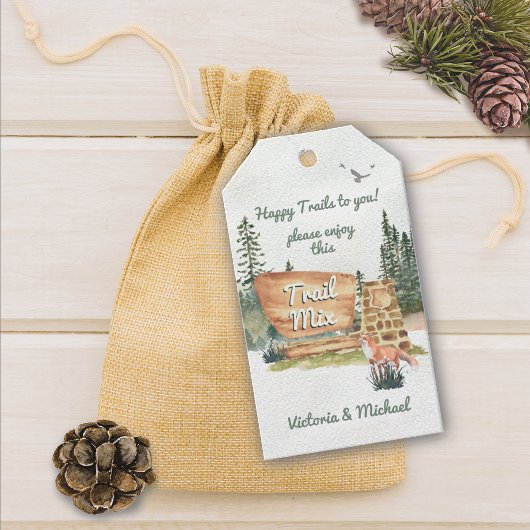 Adventure Woodland National Park Treat Bag Label Cadeaulabel