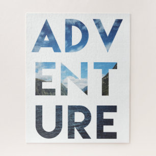 Adventure Word Art Travel Photography Legpuzzel