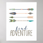 Adventure zoeken poster (Voorkant)