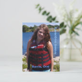 Adventure-zoeker Briefkaart (Staand voorkant)