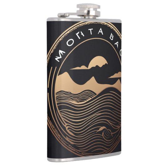 #adventuregearVinylWrappedFlask Heupfles (Rechts)