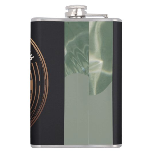 #adventuregearVinylWrappedFlask Heupfles (Achterkant)
