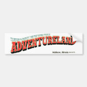 Adventureland Amusement Park, Addison, IL Bumpersticker (Voorkant)