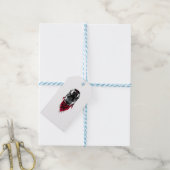 Adventurer Pug Cadeaulabel (Met Touw)