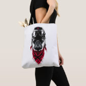 Adventurer Pug Tote Bag (Dichtbij)