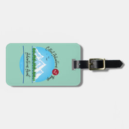 Adventures Await Bagagelabel