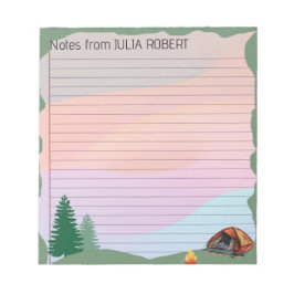 Adventures Await: Notities van Camp Notitieblok