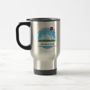 Adventures Await Travel Mug Reisbeker