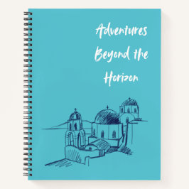 Adventures Beyond the Horizon Travel Journal Notitieboek