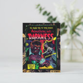 Adventures in duisternis #9, Gold Age Horror Hoesj Briefkaart (Staand voorkant)