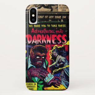 Adventures in duisternis #9, Gold Age Horror Hoesj Case-Mate iPhone Case