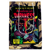 Adventures in duisternis #9, Gold Age Horror Hoesj Medium Cadeauzakje (Achterkant)