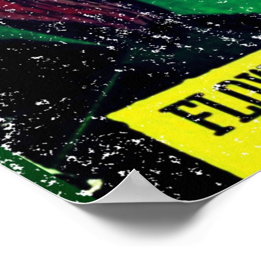 Adventures in duisternis #9, Gold Age Horror Hoesj Poster (Hoek)