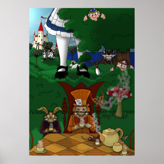 Adventure's in Wonderland Poster - HERZIEND