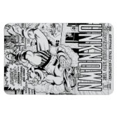 'Adventures into the Unknown' Lite Grey Magnet Magneet (Horizontaal)