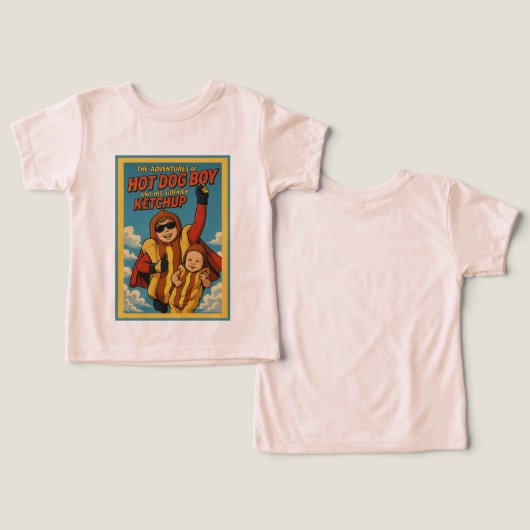Adventures of Hot Dog Boy and Ketchup (Ontwerp Voorkant & Achterkant)
