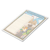 Adventures to Do List Aangepast Notitieblok (Schuin)