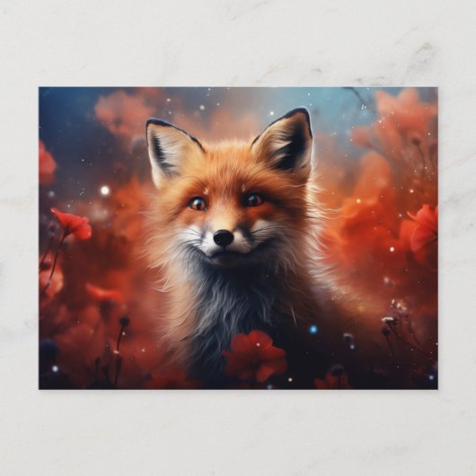 Adventures with the Astute Fox Briefkaart (Voorkant)