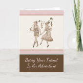 Adventuresome Friend Shakespeare Garden Valentijn Kaart (Voorkant)