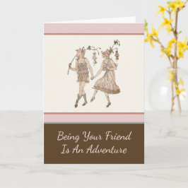Adventuresome Friend Shakespeare Garden Valentijn Kaart