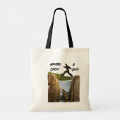 Adventuress Book-tas Tote Bag (Achterkant)
