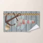 Adventurous Blue en White Beach House Bad Handdoek (Handdoek)