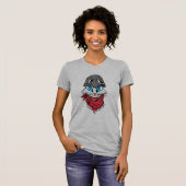 Adventurous Cat T-shirt (Voorkant volledig)