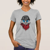Adventurous Cat T-shirt (Voorkant)