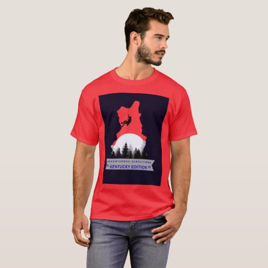 ADVENTUROUS DIRECTIONS 2025 KENTUCKY EDITION T-SHIRT (Voorkant volledig)